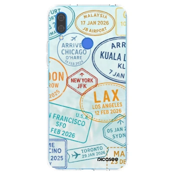 Picasee Huawei Nova 3 Hülle - Transparentes Silikon - PASSPORT EDITION