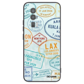 Picasee Xiaomi Poco F5 Pro 5G Hülle - Schwarzes Silikon - PASSPORT EDITION