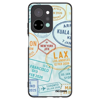 Picasee Honor X7a Hülle - Schwarzes Silikon - PASSPORT EDITION