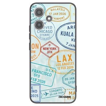 Picasee Xiaomi Redmi 12 5G Hülle - Schwarzes Silikon - PASSPORT EDITION