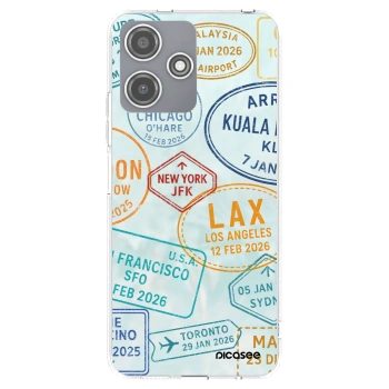 Picasee Xiaomi Redmi 12 5G Hülle - Transparentes Silikon - PASSPORT EDITION