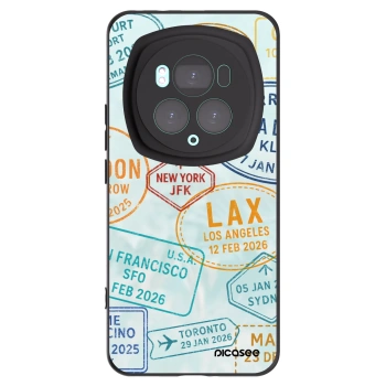 Picasee Honor Magic6 Pro Hülle - Schwarzes Silikon - PASSPORT EDITION