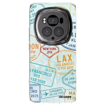 Picasee Honor Magic6 Pro Hülle - Transparentes Silikon - PASSPORT EDITION