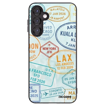 Picasee Samsung Galaxy A16 5G Hülle - Schwarzes Silikon - PASSPORT EDITION