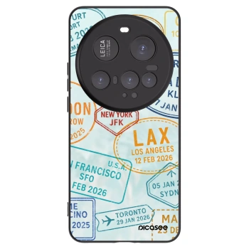 Picasee Xiaomi 15 Ultra Hülle - Schwarzes Silikon - PASSPORT EDITION