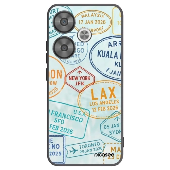 Picasee Xiaomi Poco F6 Hülle - Schwarzes Silikon - PASSPORT EDITION