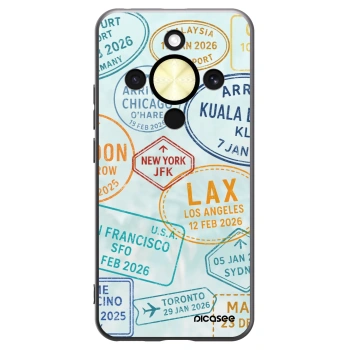 Picasee Honor Magic8 Lite 5G Hülle - Schwarzes Silikon - PASSPORT EDITION