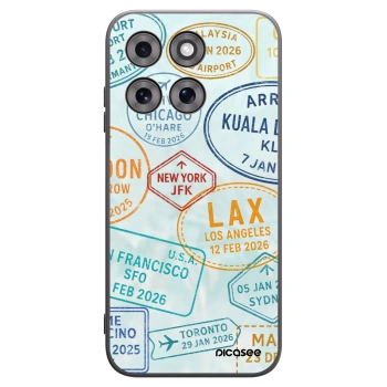 Picasee Motorola Moto G77 Hülle - Schwarzes Silikon - PASSPORT EDITION