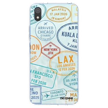 Picasee Xiaomi Redmi 7A Hülle - Transparentes Silikon - PASSPORT EDITION