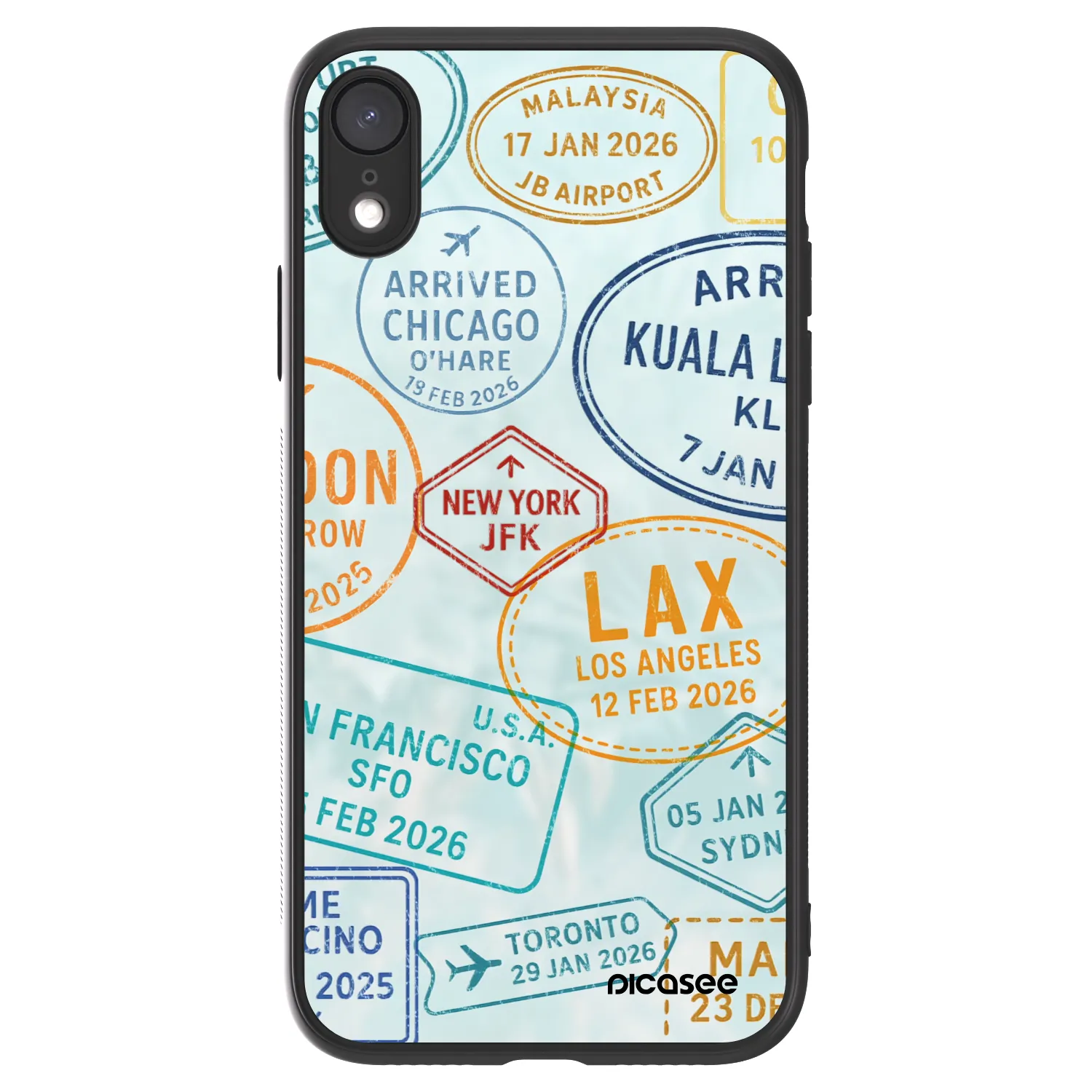Picasee ULTIMATE CASE für Apple iPhone XR - PASSPORT EDITION