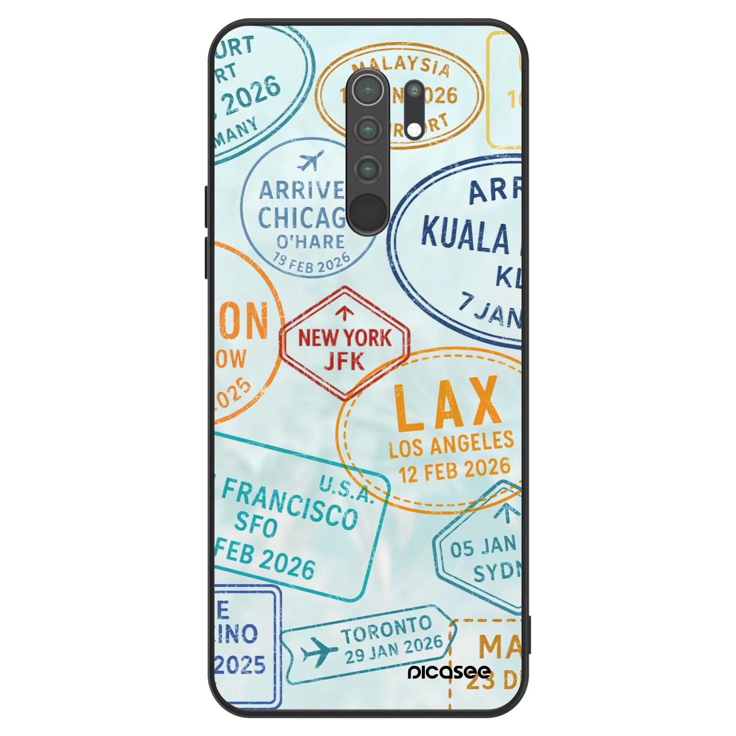 Picasee ULTIMATE CASE für Xiaomi Redmi 9 - PASSPORT EDITION