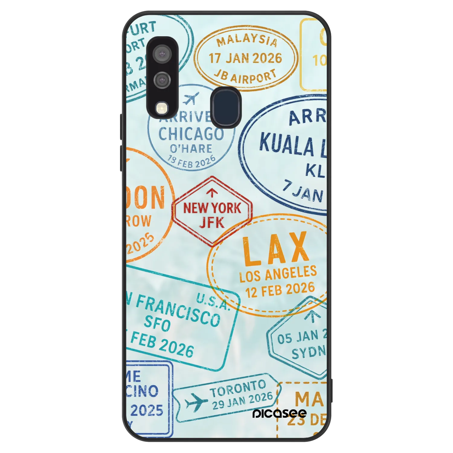 Picasee ULTIMATE CASE für Samsung Galaxy A40 A405F - PASSPORT EDITION