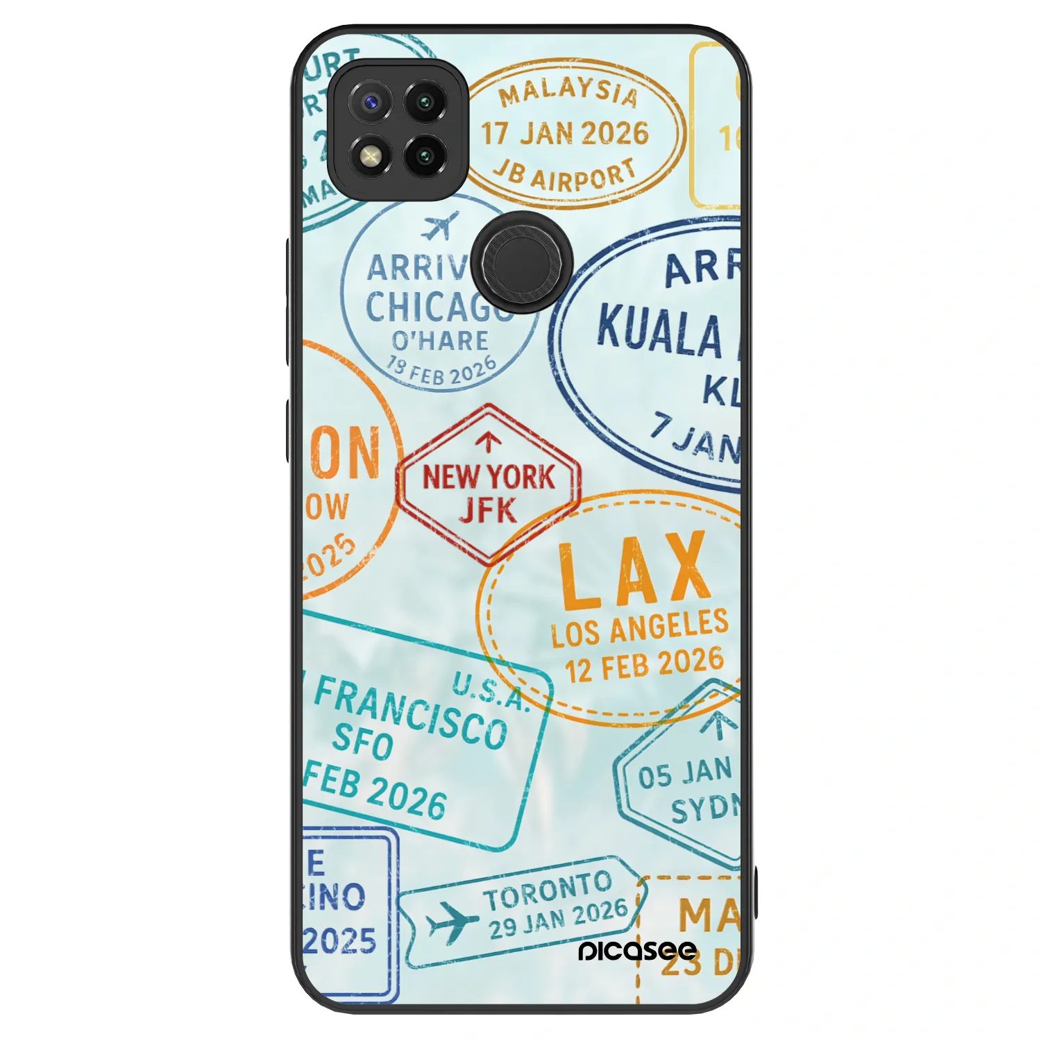 Picasee ULTIMATE CASE für Xiaomi Redmi 9C - PASSPORT EDITION
