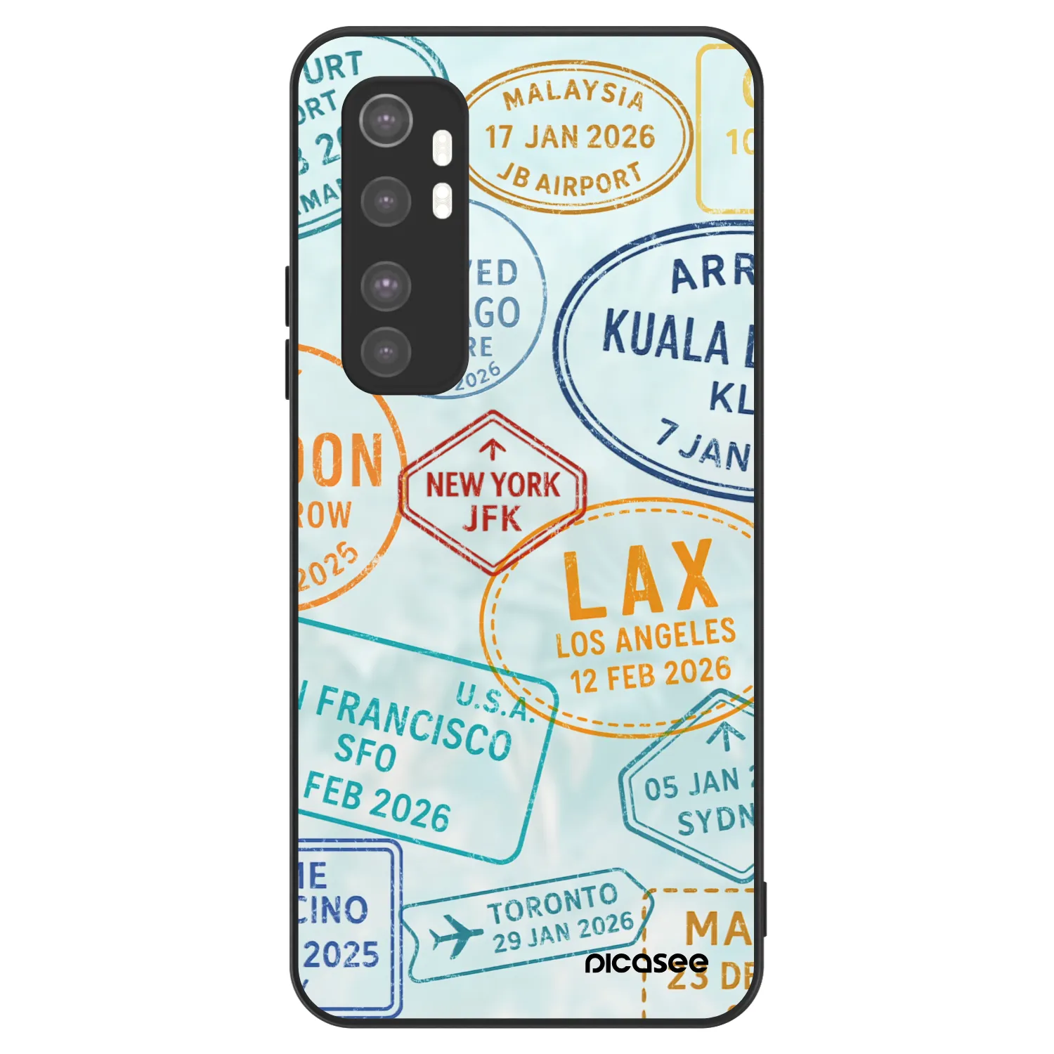 Picasee ULTIMATE CASE für Xiaomi Mi Note 10 Lite - PASSPORT EDITION