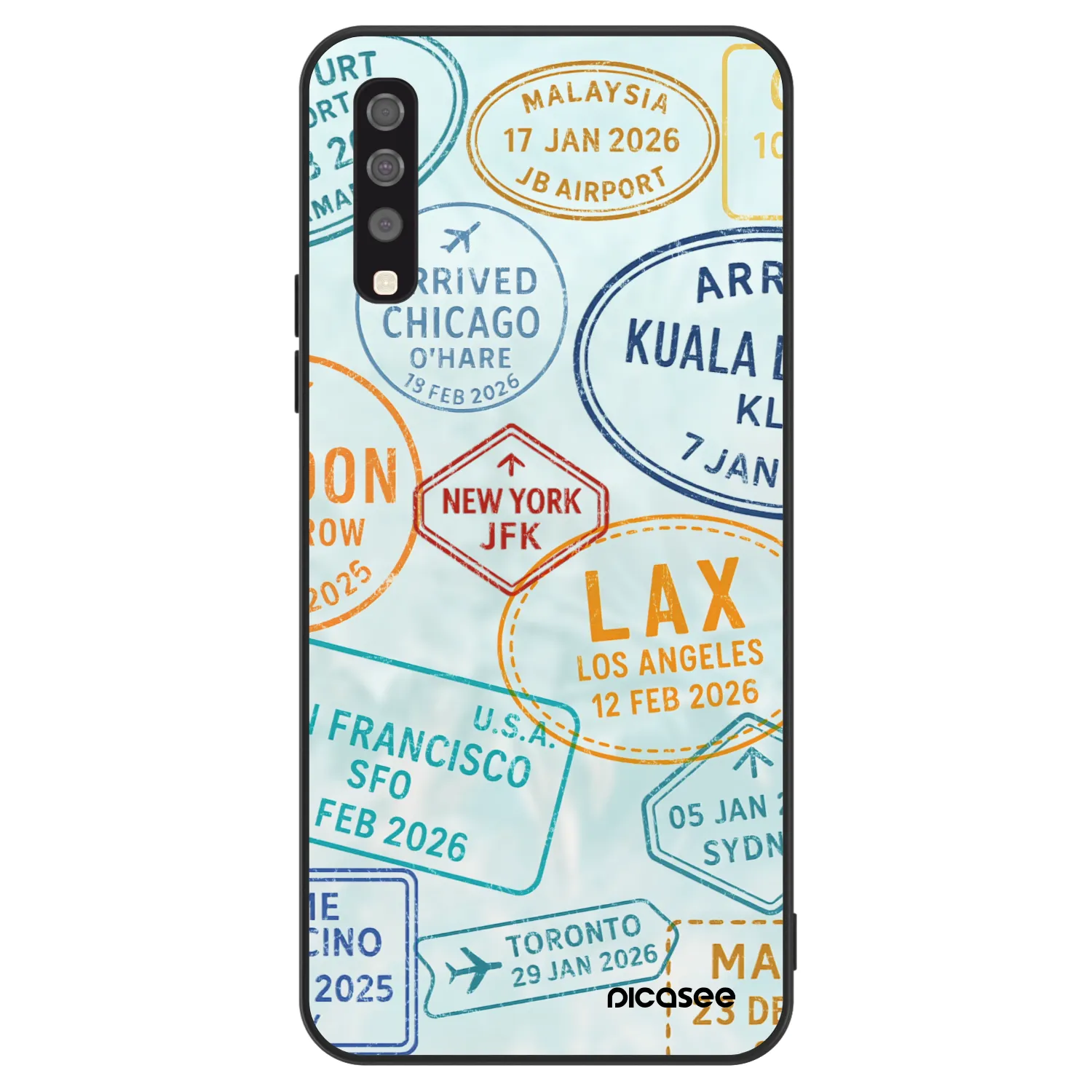 Picasee ULTIMATE CASE für Samsung Galaxy A70 A705F - PASSPORT EDITION