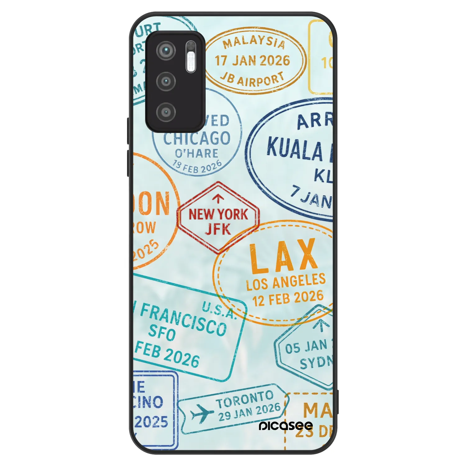 Picasee ULTIMATE CASE für Xiaomi Redmi Note 10 5G - PASSPORT EDITION