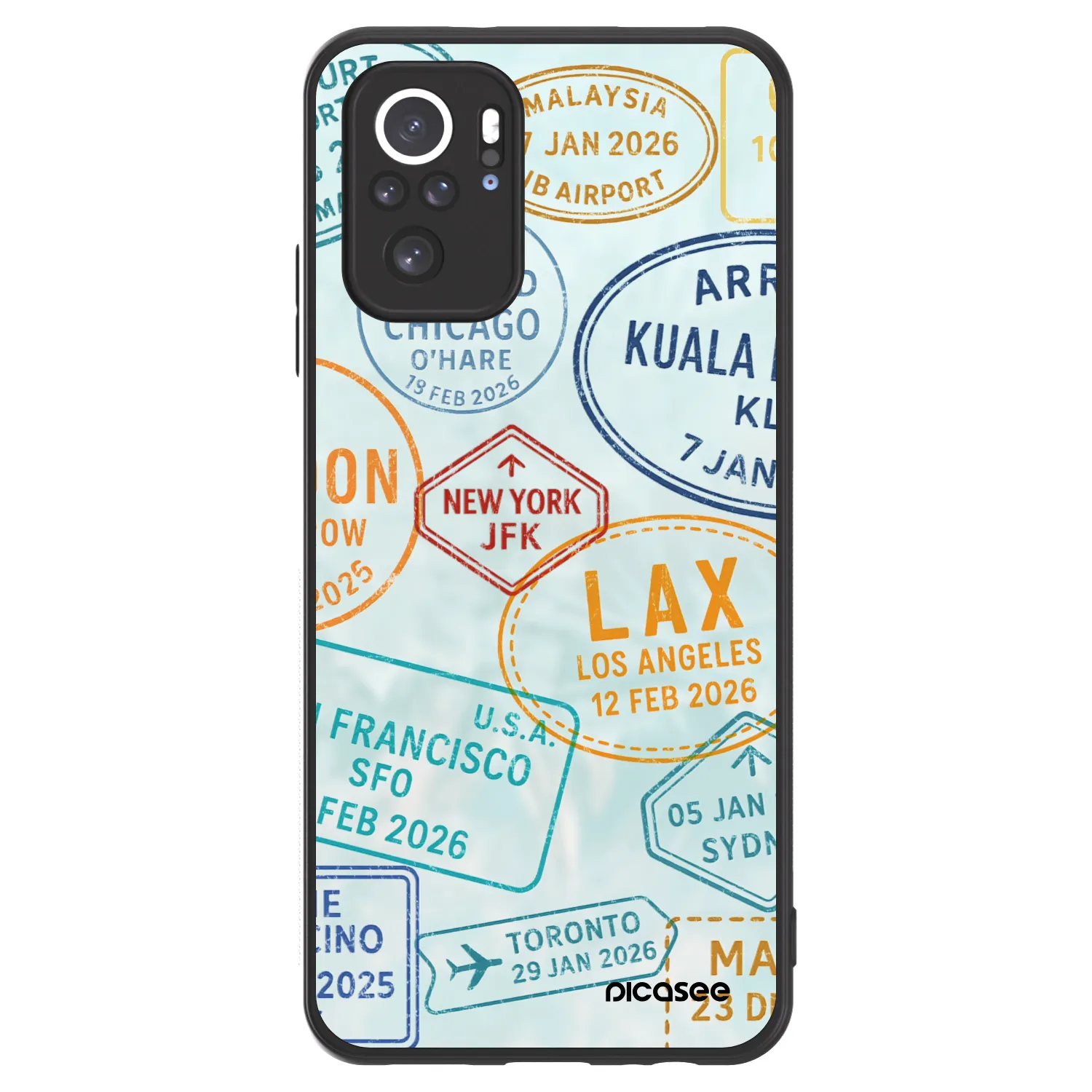 Picasee ULTIMATE CASE für Xiaomi Redmi Note 10S - PASSPORT EDITION