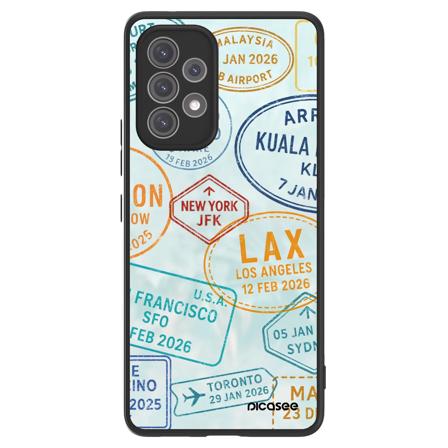 Picasee ULTIMATE CASE für Samsung Galaxy A52s 5G A528B - PASSPORT EDITION