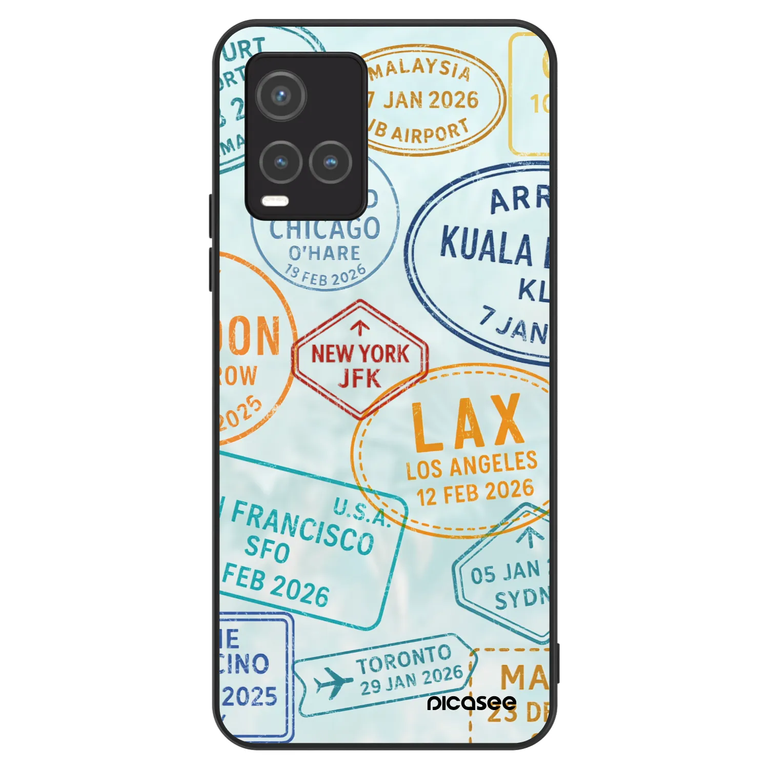 Picasee ULTIMATE CASE für Vivo Y33s - PASSPORT EDITION