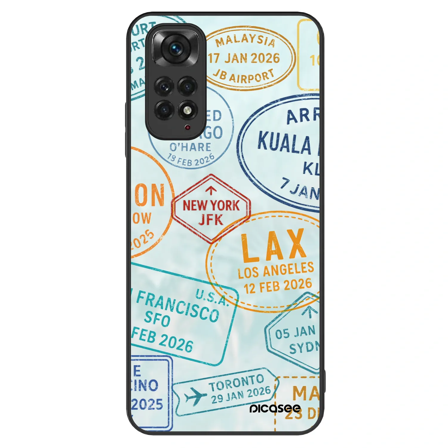 Picasee ULTIMATE CASE für Xiaomi Redmi Note 11S 4G - PASSPORT EDITION