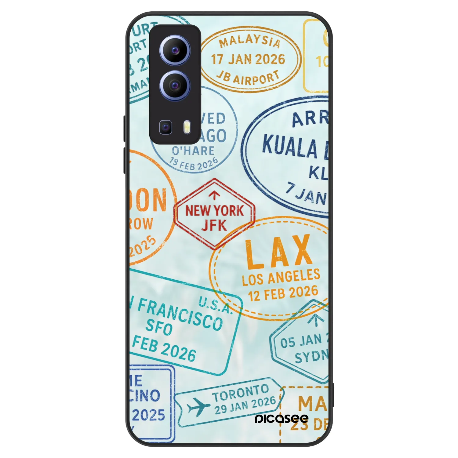Picasee ULTIMATE CASE für Vivo Y52 5G - PASSPORT EDITION