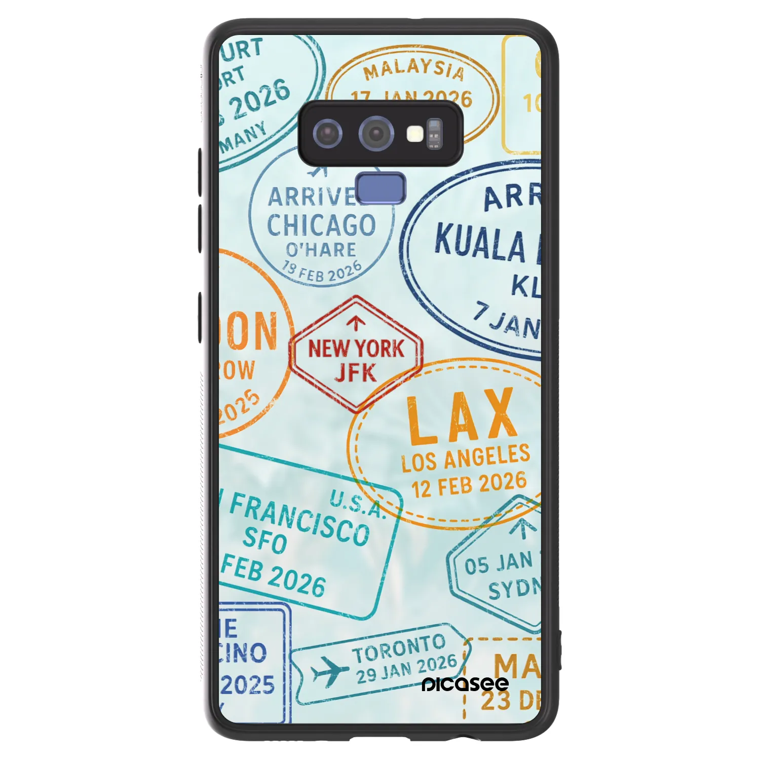 Picasee ULTIMATE CASE für Samsung Galaxy Note 9 N960F - PASSPORT EDITION