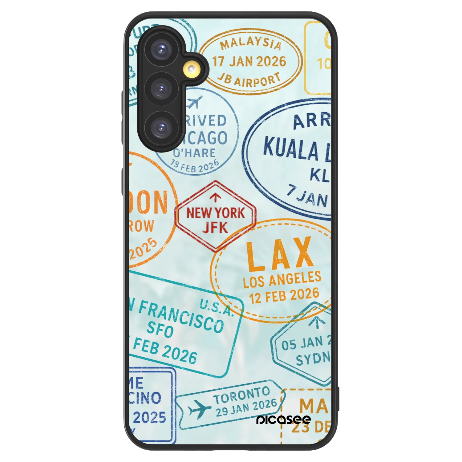 Picasee ULTIMATE CASE für Samsung Galaxy A34 5G A346B - PASSPORT EDITION