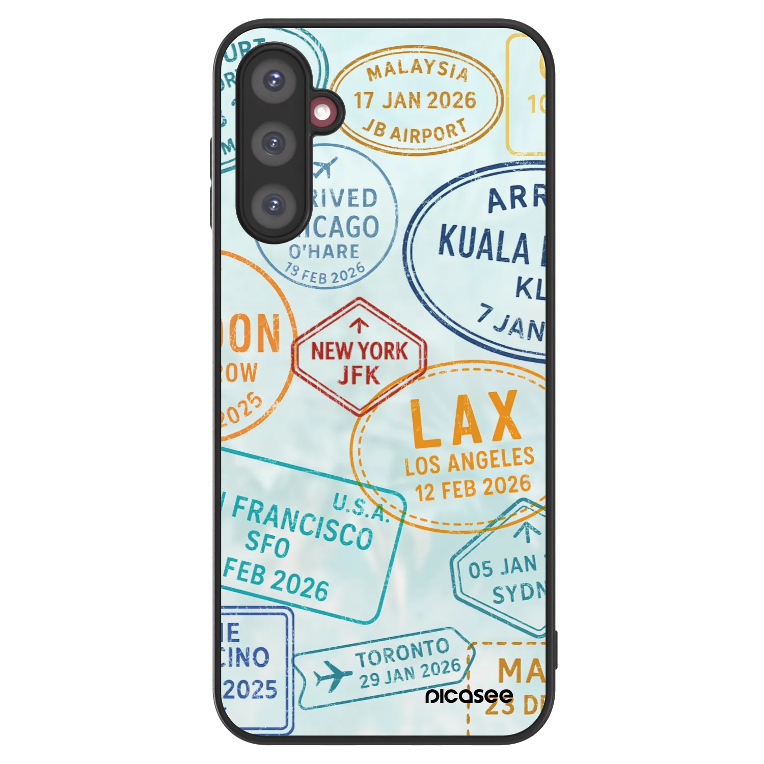 Picasee ULTIMATE CASE für Samsung Galaxy A14 4G A145R - PASSPORT EDITION