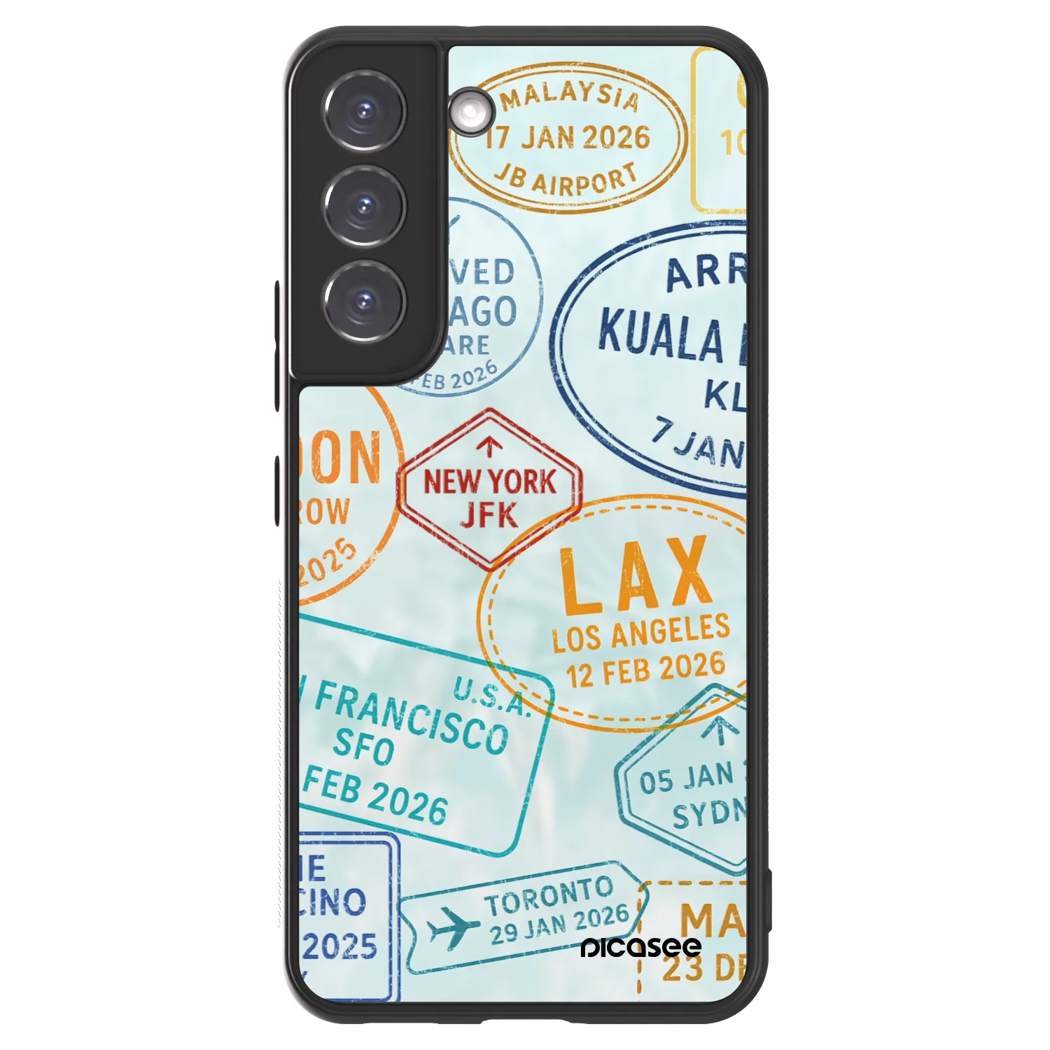 Picasee ULTIMATE CASE PowerShare für Samsung Galaxy S22 5G - PASSPORT EDITION