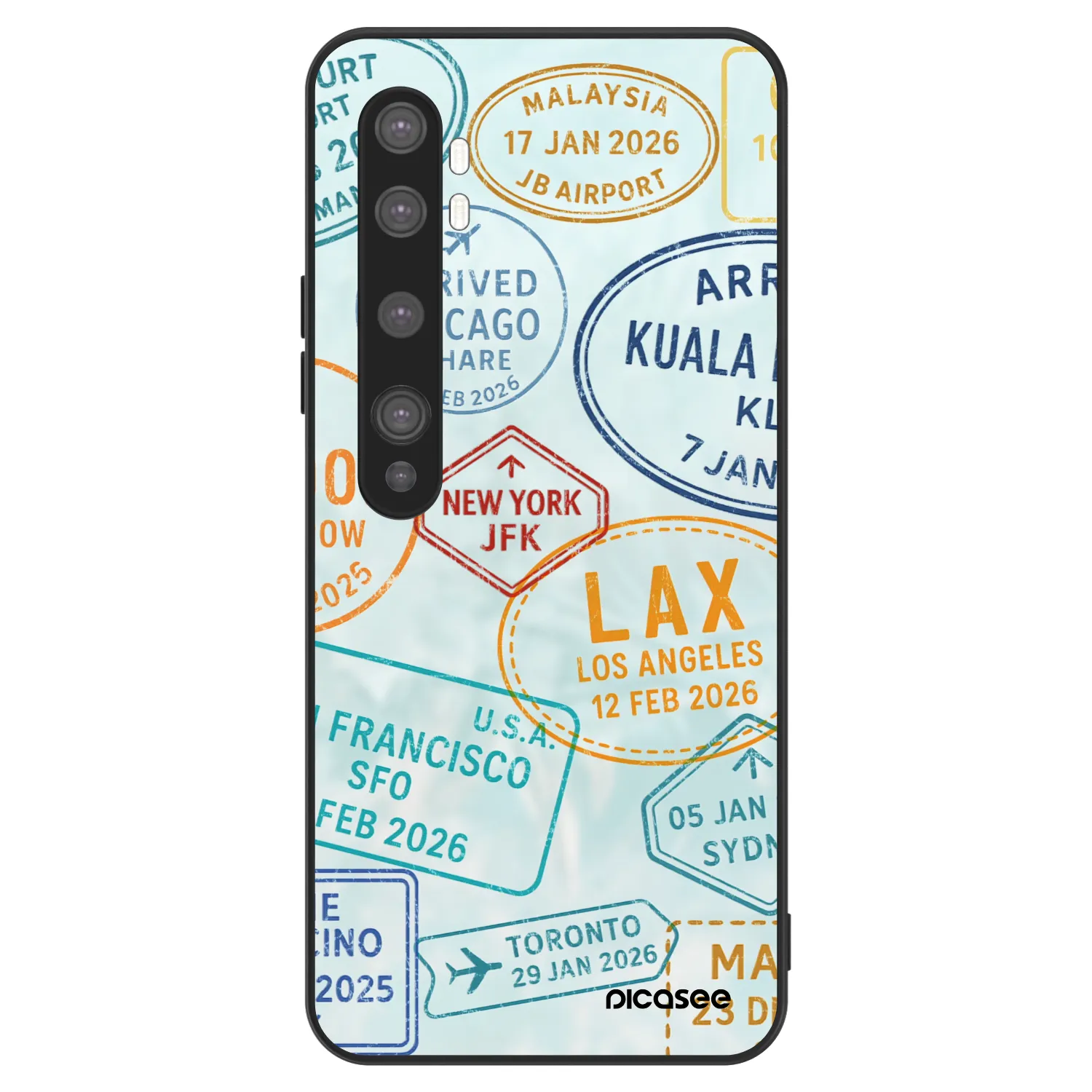 Picasee ULTIMATE CASE für Xiaomi Mi Note 10 (Pro) - PASSPORT EDITION