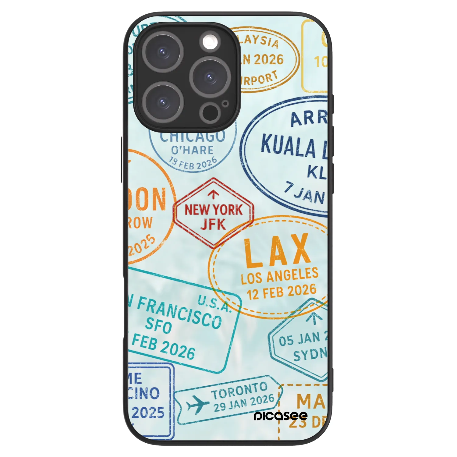 Picasee ULTIMATE CASE MagSafe für Apple iPhone 16 Pro Max - PASSPORT EDITION