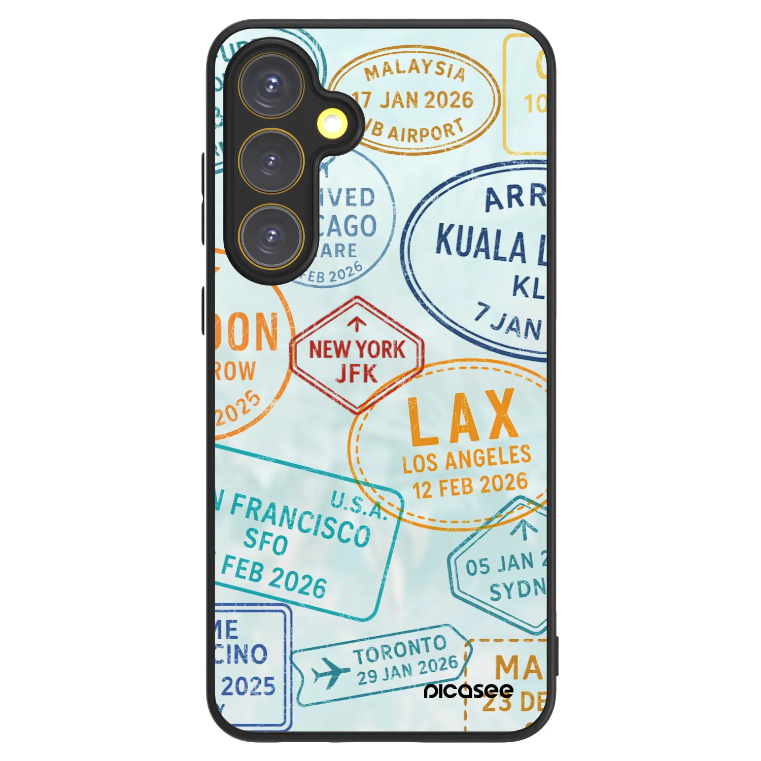 Picasee ULTIMATE CASE für Samsung Galaxy S24 FE S721B - PASSPORT EDITION