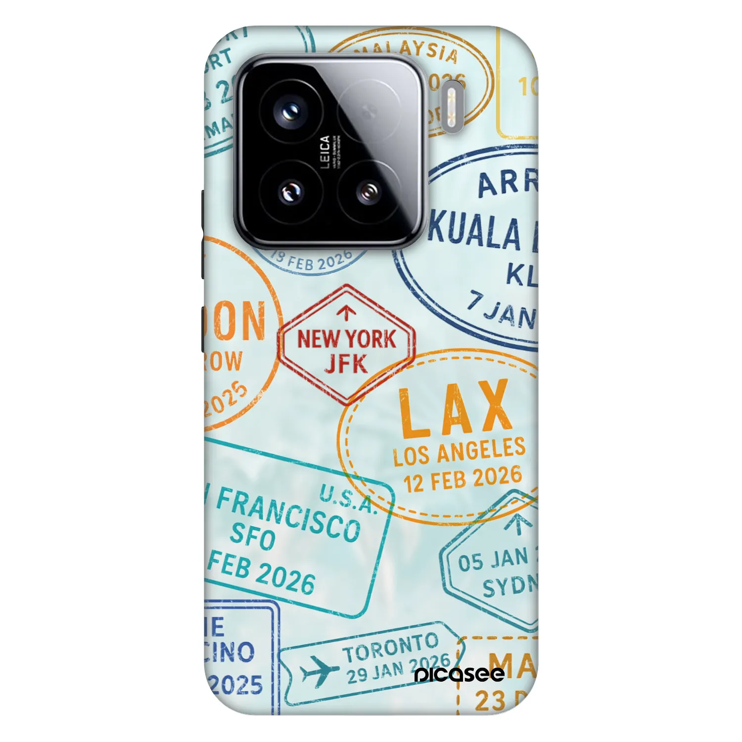 Picasee Fashion Case für Xiaomi 15 - PASSPORT EDITION