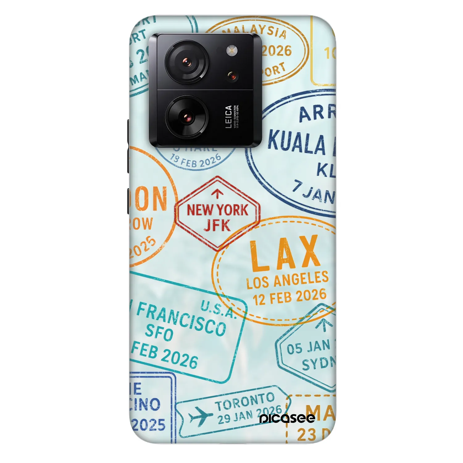 Picasee Fashion Case für Xiaomi 13T Pro - PASSPORT EDITION