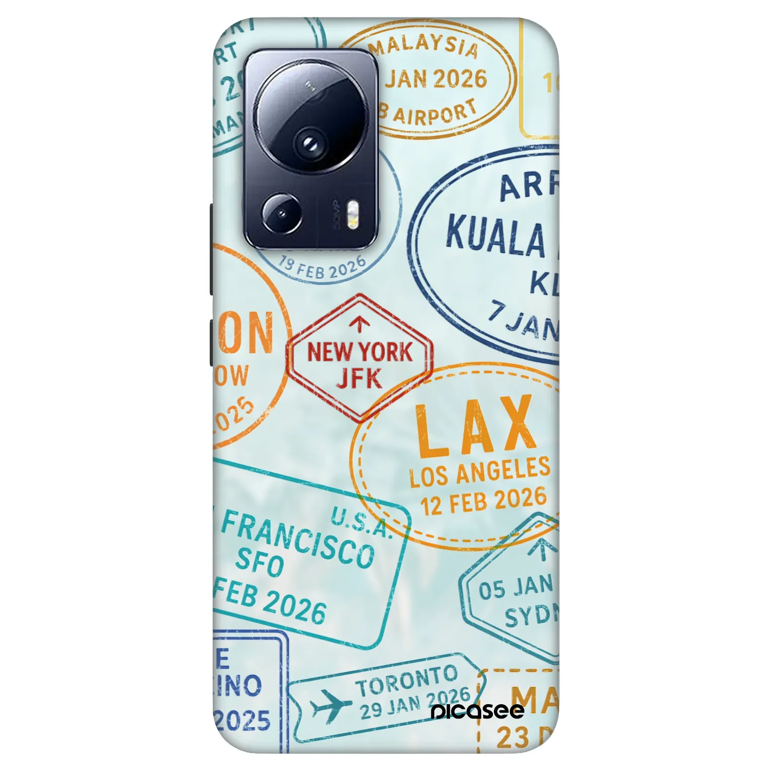 Picasee Fashion Case für Xiaomi 13 Lite - PASSPORT EDITION