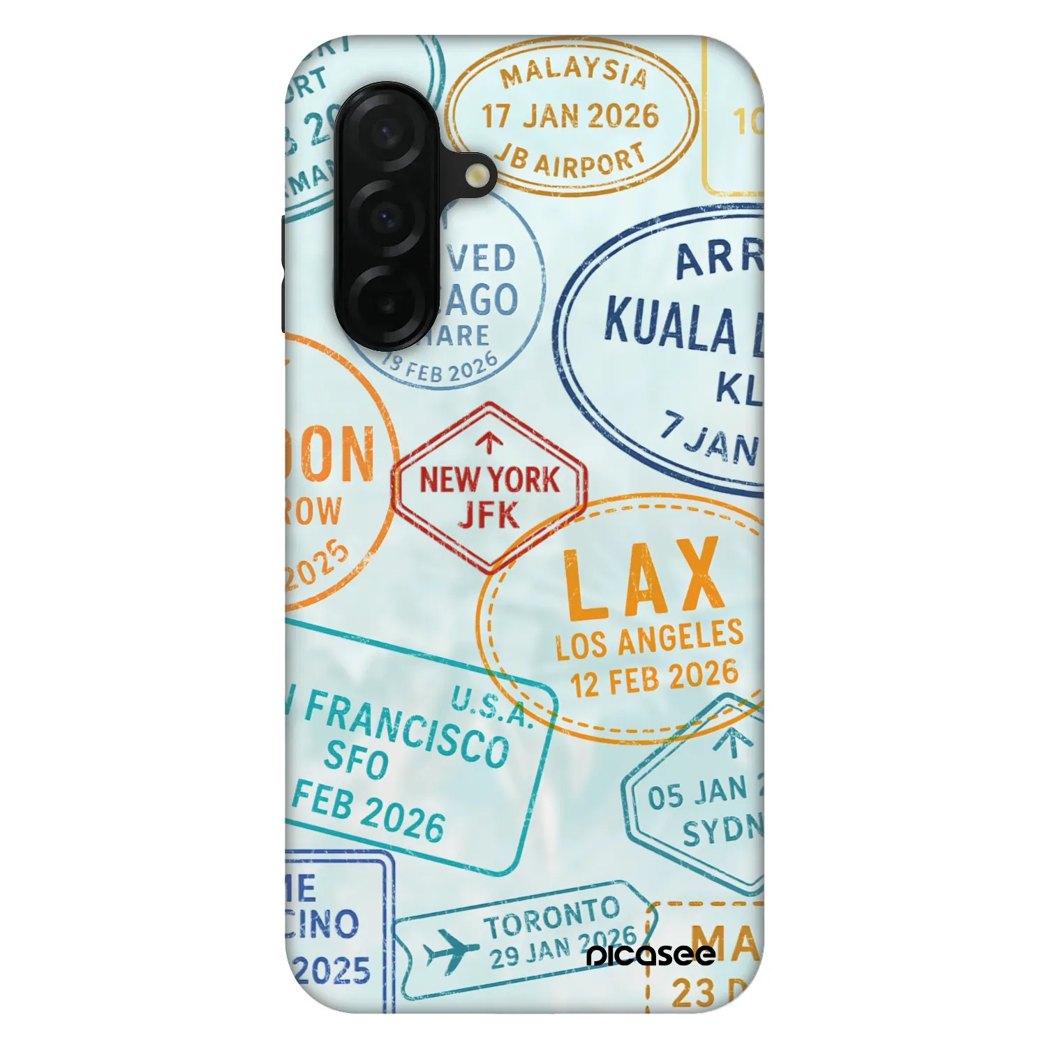Picasee Fashion Case für Samsung Galaxy A26 5G A266B - PASSPORT EDITION