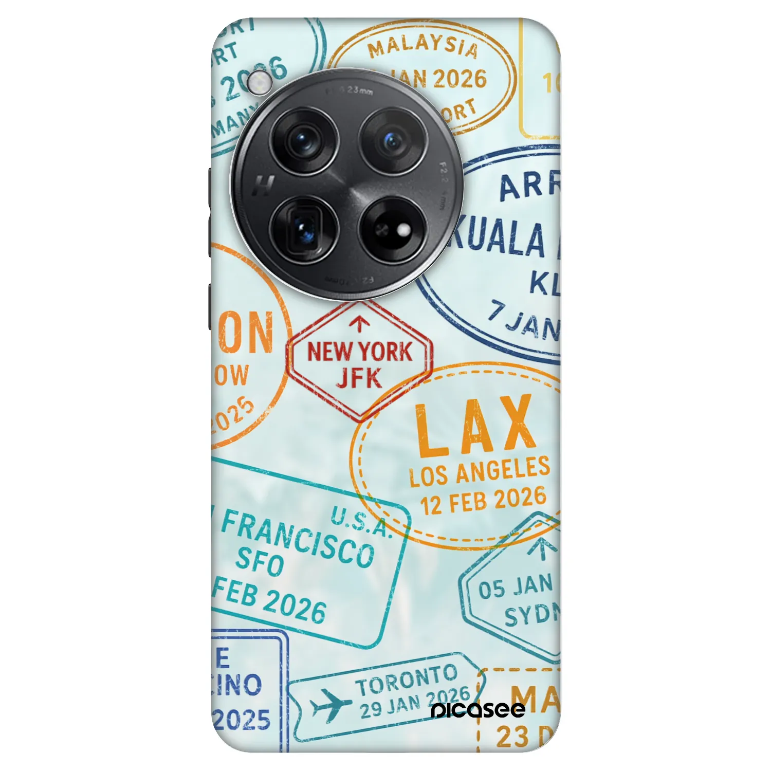 Picasee Fashion Case für OnePlus 12 5G - PASSPORT EDITION