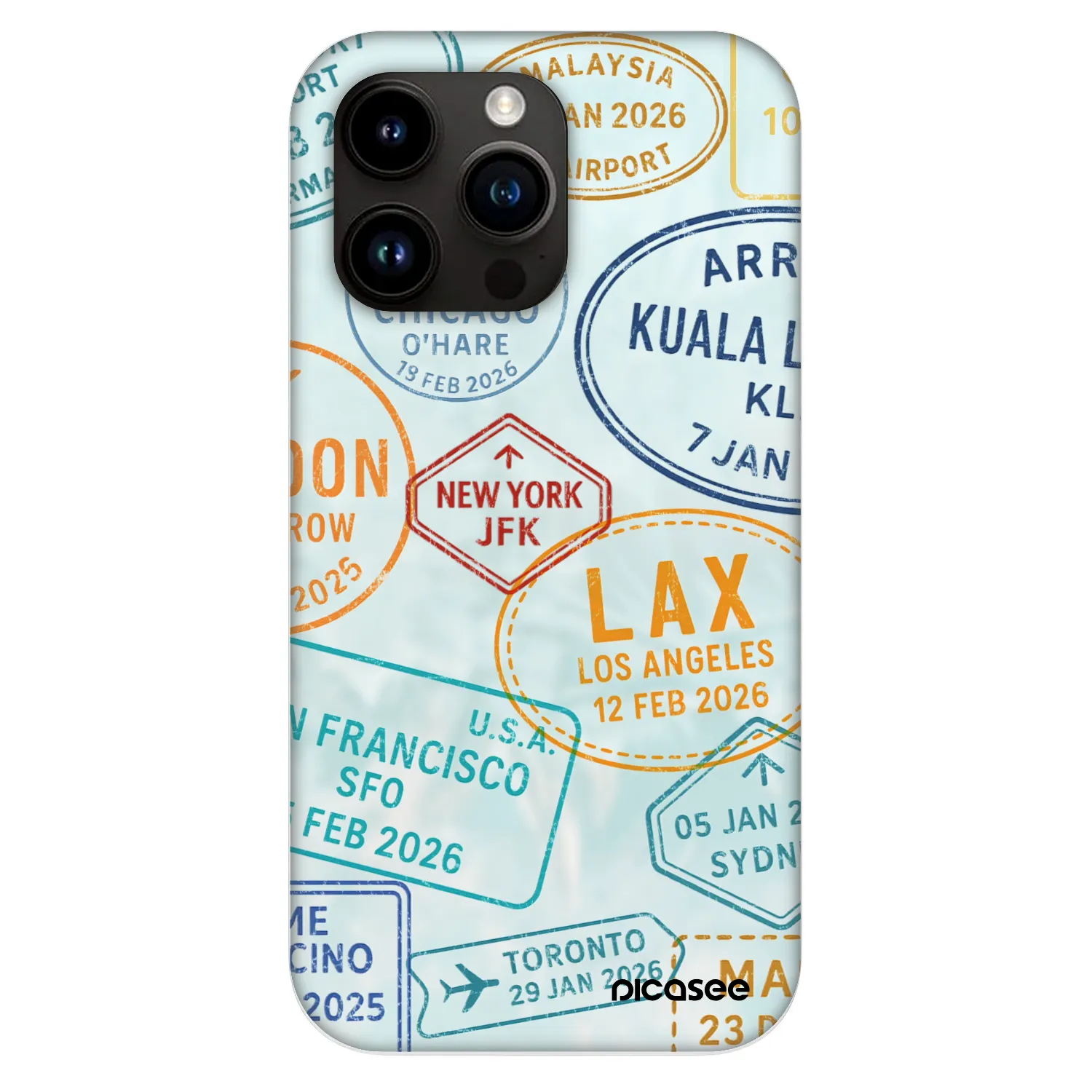 Picasee Fashion Case MagSafe für Apple iPhone 13 Pro - PASSPORT EDITION