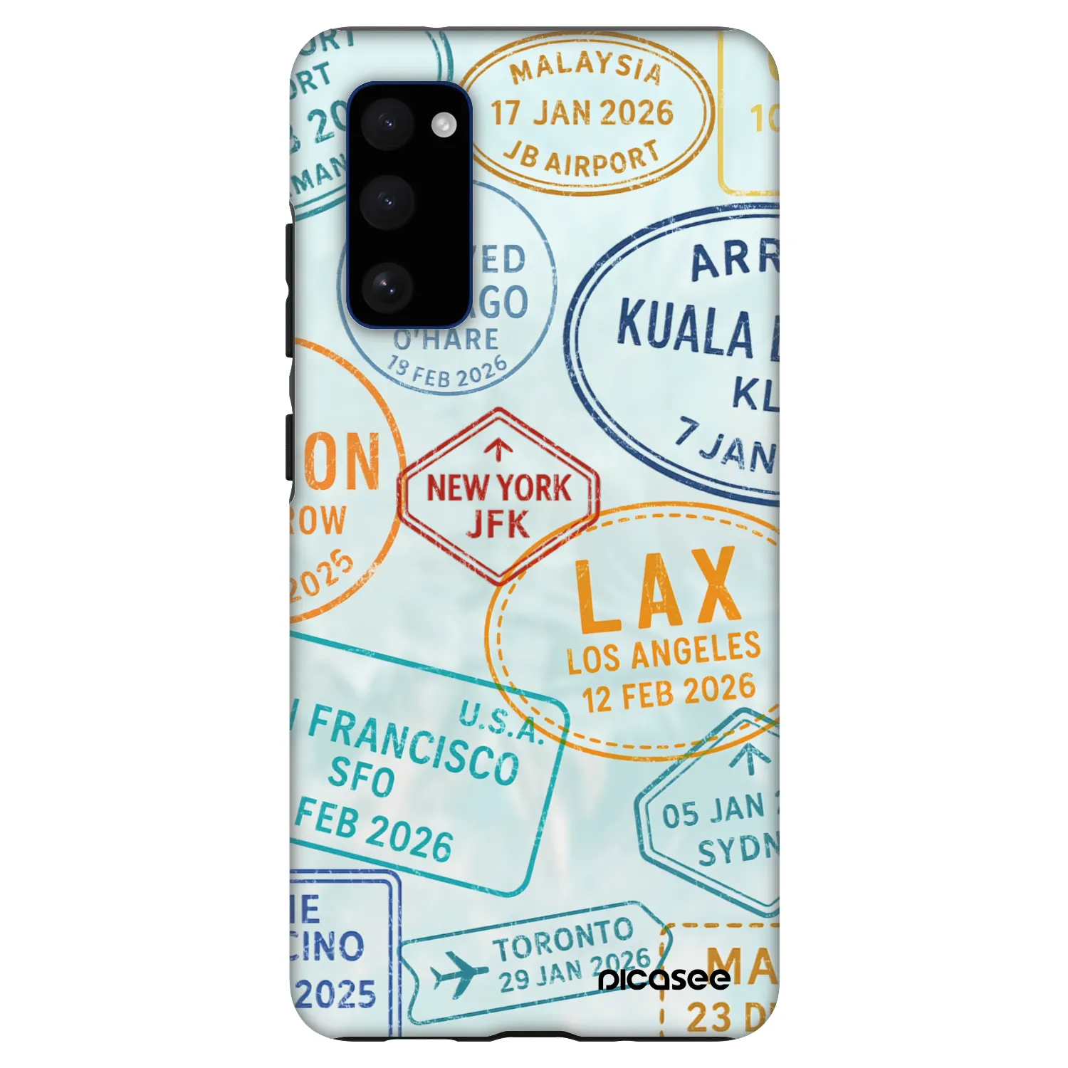 Picasee Fashion Case für Samsung Galaxy S20 FE - PASSPORT EDITION