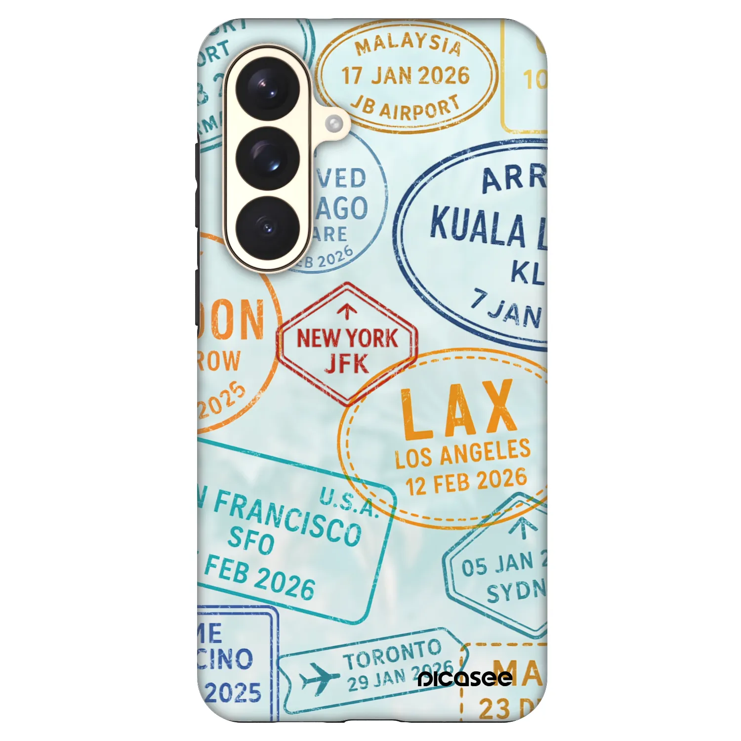 Picasee Fashion Case PowerShare pro Samsung Galaxy S26+ - PASSPORT EDITION