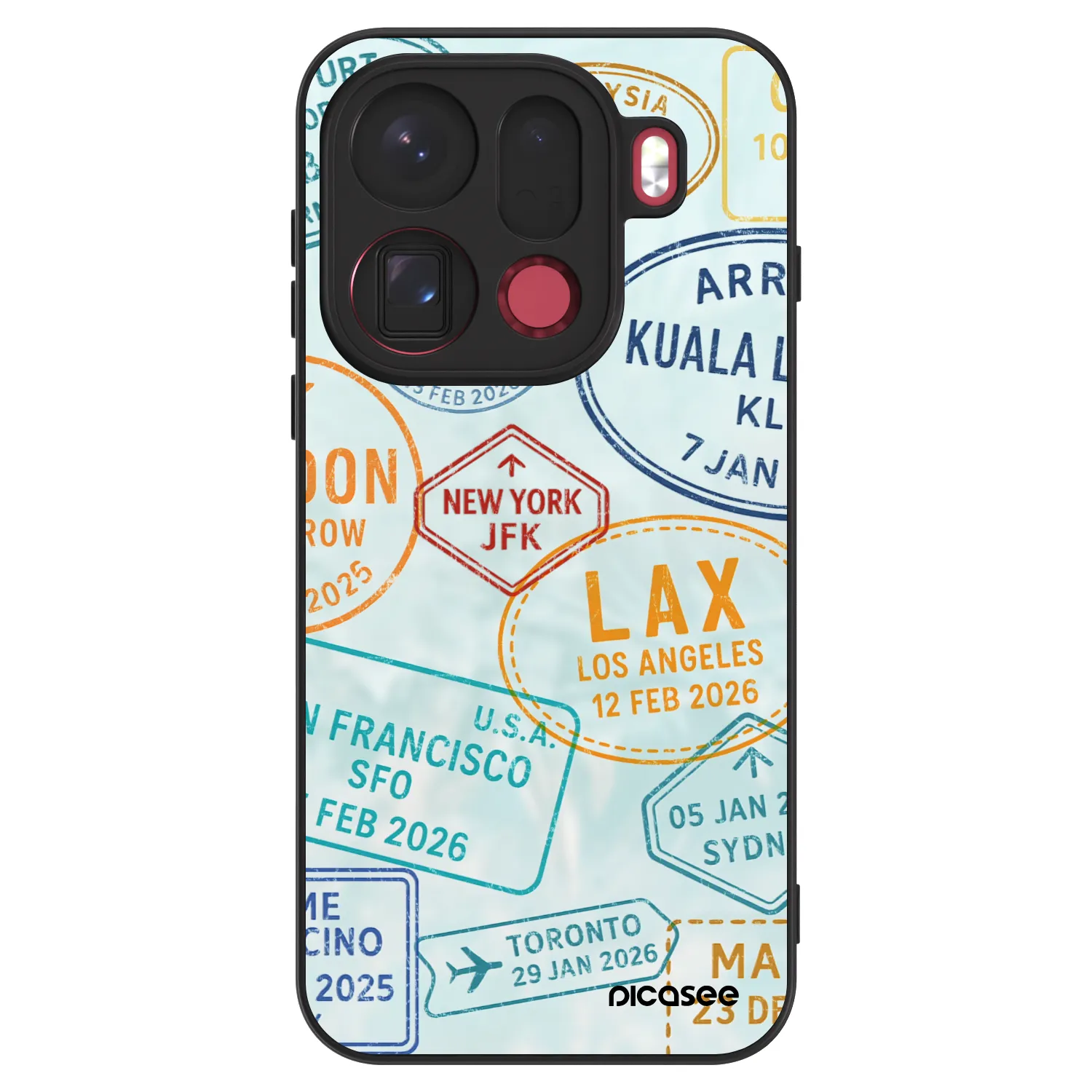Picasee ULTIMATE CASE für OPPO Find X9 Pro - PASSPORT EDITION