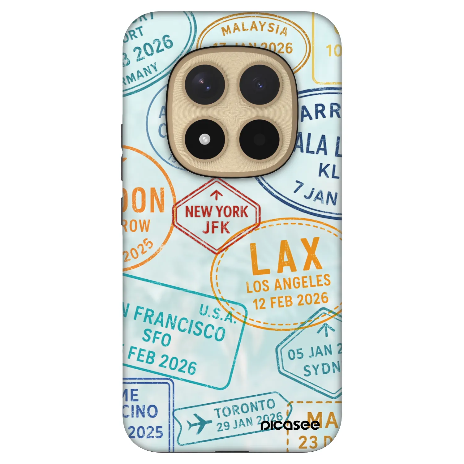 Picasee Fashion Case für Xiaomi Redmi Note 15 Pro+ - PASSPORT EDITION