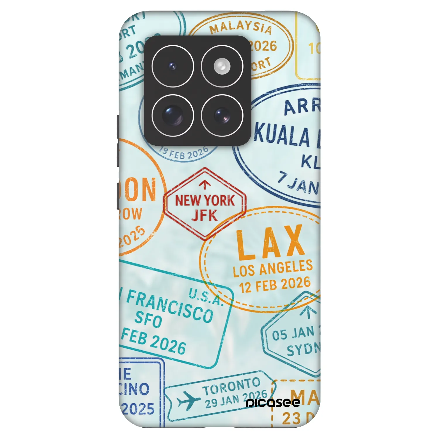 Picasee Fashion Case für Xiaomi 14 Pro - PASSPORT EDITION