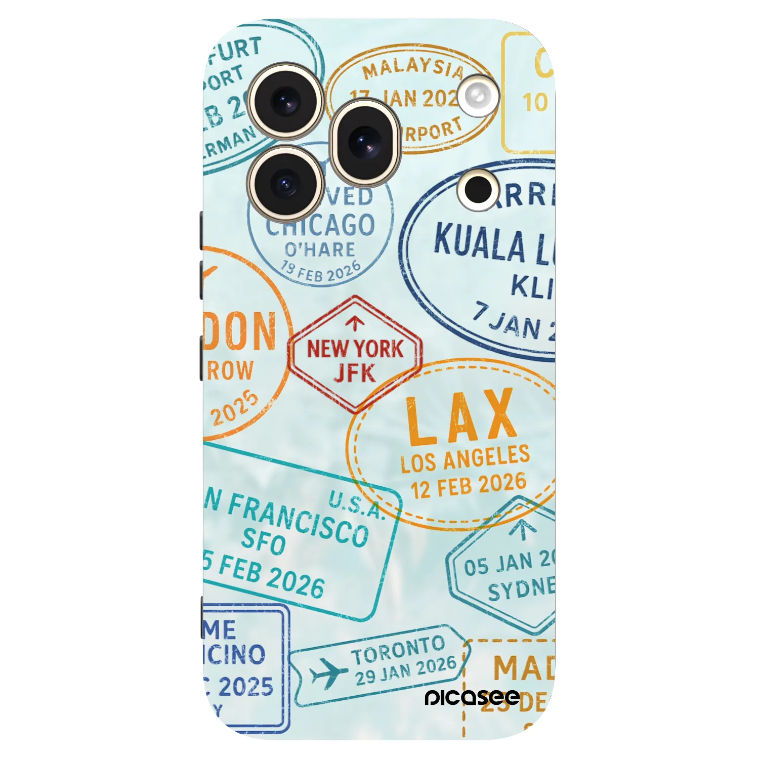 Picasee Honor 600 Pro Hülle - Schwarzes Silikon - PASSPORT EDITION