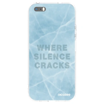 Picasee Apple iPhone 6 Plus/6S Plus Hülle - Transparentes Silikon - SILENCE