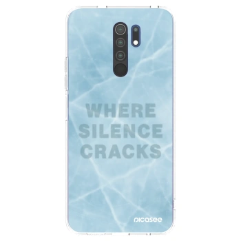 Picasee Xiaomi Redmi 9 Hülle - Transparentes Silikon - SILENCE