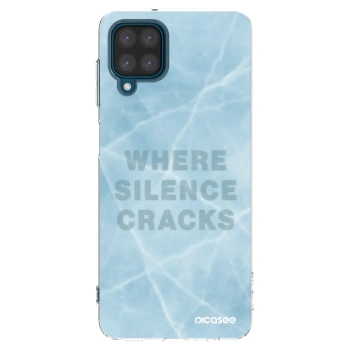 Picasee Samsung Galaxy A12 A125F Hülle - Transparentes Silikon - SILENCE