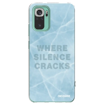 Picasee Xiaomi Redmi Note 10 Pro Hülle - Transparentes Silikon - SILENCE