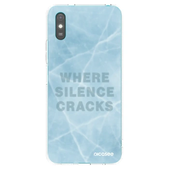 Picasee Xiaomi Redmi 9AT Hülle - Transparentes Silikon - SILENCE