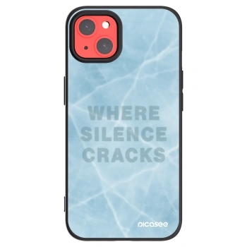 Picasee Apple iPhone 13 Hülle - Schwarzes Silikon - SILENCE